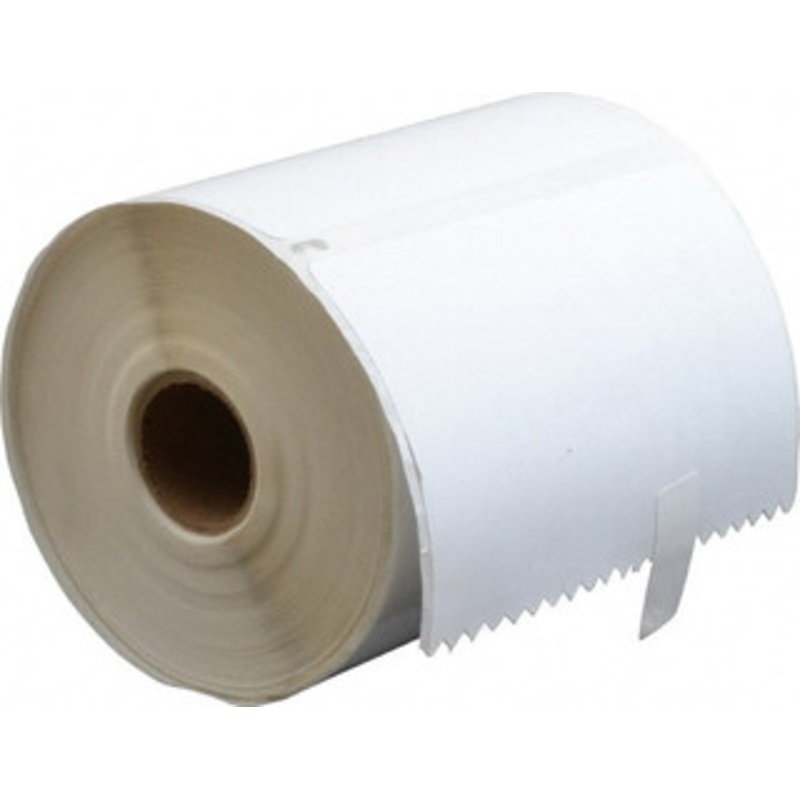 DYMO 4 x 110 ft. White Die Cut Paper with Semi Perm. Adhesive Shipping Label For DYMO LabelWriter Printers 1744907 - 66076704