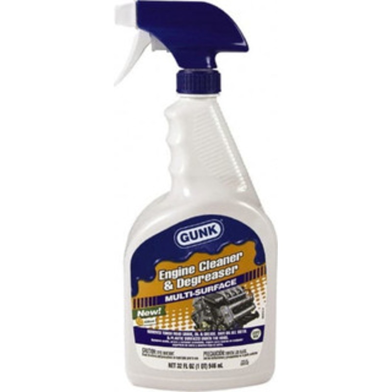 GUNK 32 oz Spray Bottle Automotive Engine Cleaner/Degreaser Proprietary Formula, Nonflammable EBT32 - 35716786