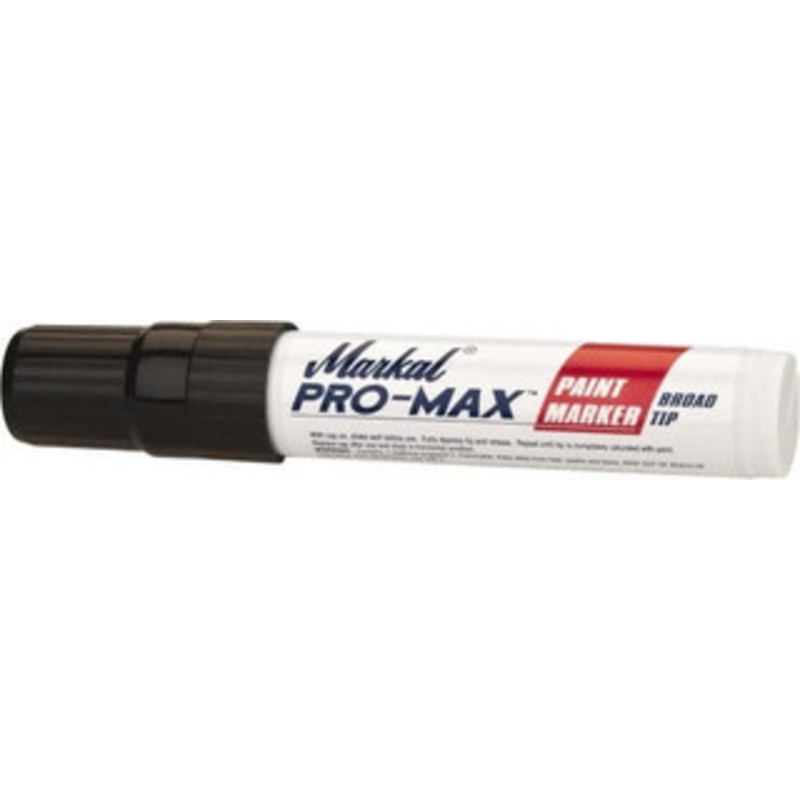 Markal Black Paint Marker Broad Tip, Alcohol Base Ink 90903 - 84259316