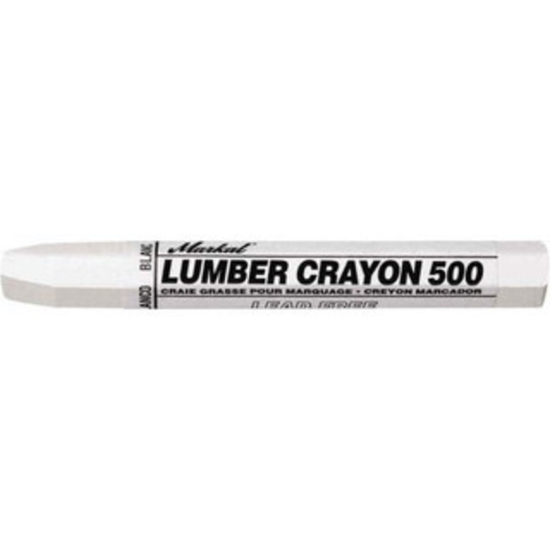Markal Clay Based Lumber Crayon White 80320 - 05110416