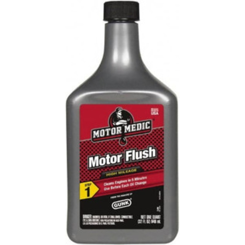 Motor Medic 32 oz Bottle Automotive Motor Flush Synthetic, Flammable MF3 - 41636929