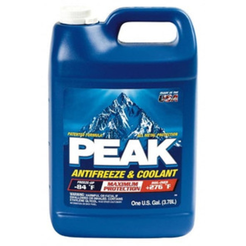 PEAK 1 Gal Antifreeze & Coolant Ethylene Glycol & Conventional Inhibitors Composition PKA0B3 - 48635254