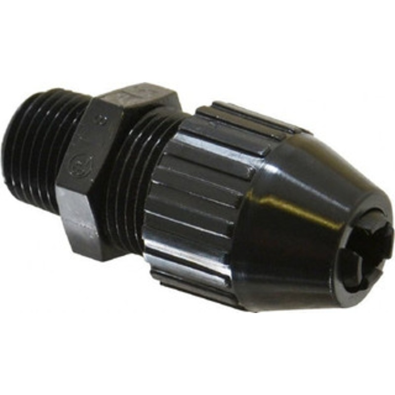 Thomas & Betts 0.25 to 0.4 Liquidtight Straight Strain Relief Cord Grip 1/2 Thread, 2.6 OAL, Nylon 2672 - 54060512