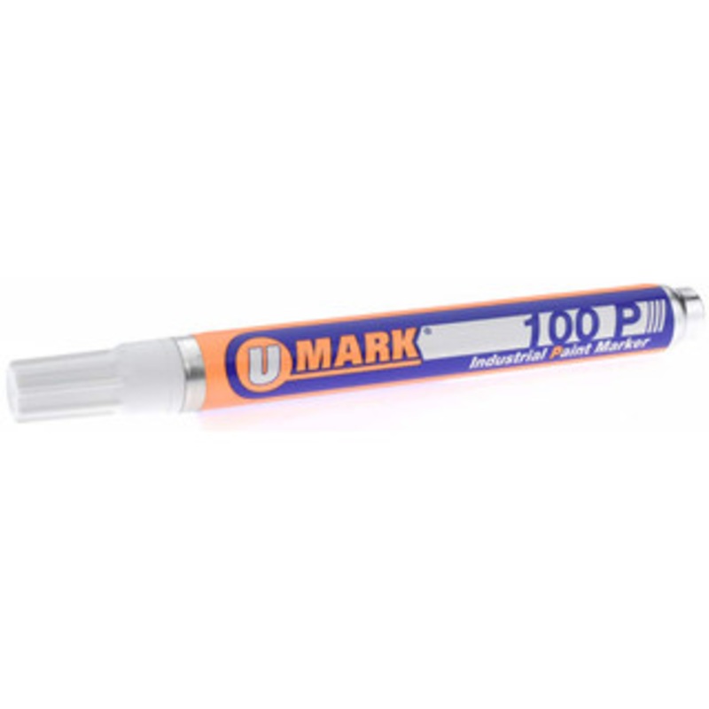 Value Collection Markers & Paintsticks, Type: Paint Marker, Color: White, Ink Type: Oil Base, Tip Type: Bullet, Maximum Temperature (C): 65.00, Maximum Temperature (F): 150 10205 - 69263077