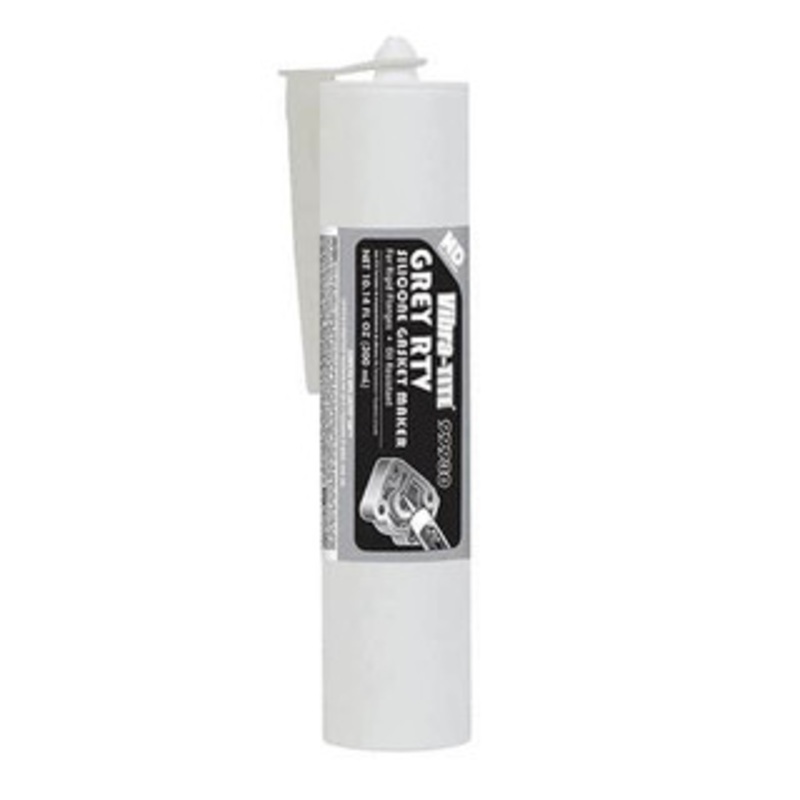 Vibra-Tite 300 mL Cartridge, Grey RTV Silicone Gasket Maker -65 to 500 F, 24 hr Full Cure Time 99930 - 65425399