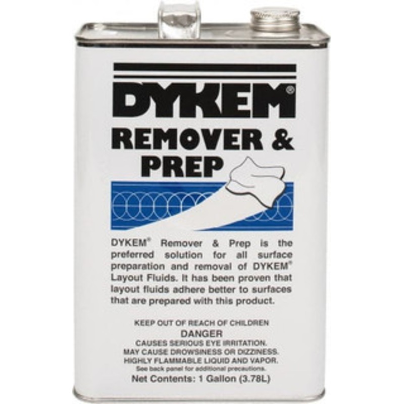 Dykem Layout Fluid Remover and Cleaner 1 Gallon Can 82738 - 00264135