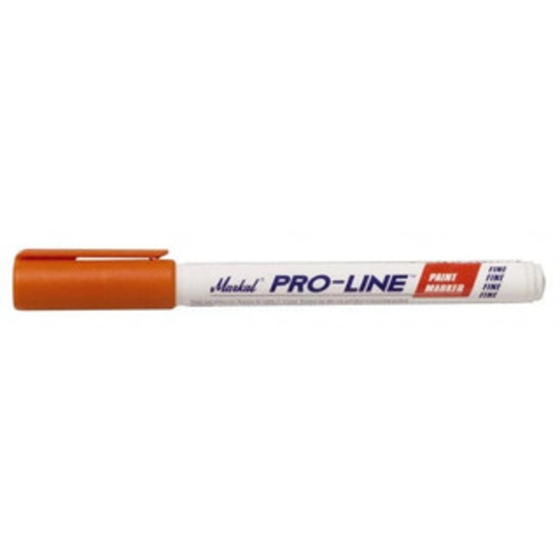 Markal Orange Liquid Enamel-Based Paint Marker Fine Tip, Alcohol Base Ink 96877 - 06900591