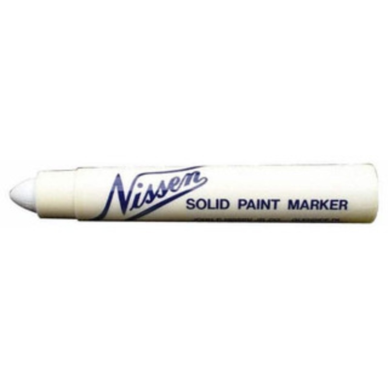 Markal White Solid Paint Marker Soft Crayon Tip, Alcohol Base Ink 28770 - 74957333