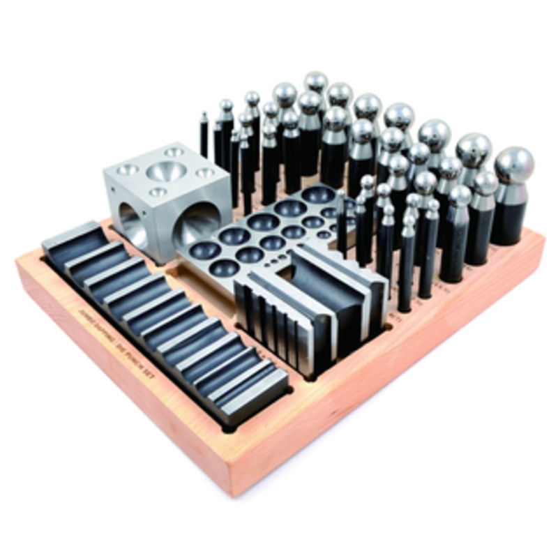 Precise 40 Piece Dapping Die Block & Punch Set - 8606-3409