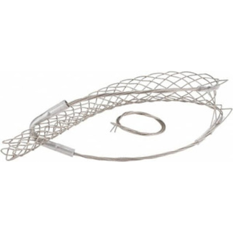 Woodhead - Molex 3/4 to 0.99 Inch Cable Diameter, Tinned Bronze, Single Loop Support Grip 22 Inch Long, 1,320 Lb. Breaking Strength, 14 Inch Mesh Length 35167 - 70498662