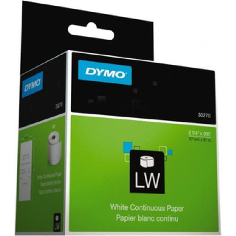 DYMO 2-7/16 x 300 ft. White Receipt Paper For DYMO LabelWriter Printers 30270 - 57093353