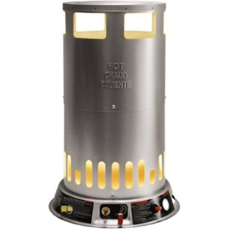 Dyna-Glo 10 to 200,000 BTU Rating, Propane Forced Air Heater 4,700 Sq Ft Max Heating Area, (1) 1 Lb or 20 Lb Tank Capacity, Fuel with LP Gas RMC-LPC200DG - 53772430