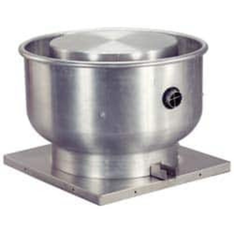 Fantech 2,174 CFM, 115 Volt Direct Centrifugal Ventilator 26 Rough Opening Length, 26 Rough Opening Width, 1,144 RPM, 1/3 Hp 5DDU15CA - 04144036