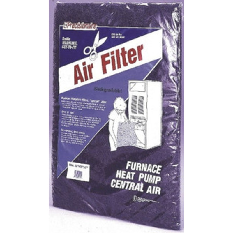 Flanders Precisionaire 20 High x 25 Wide x 1 Deep, Neoprene Coated Natural Hair Air Filter Media Pad MERV 4 SM105 - 32976276
