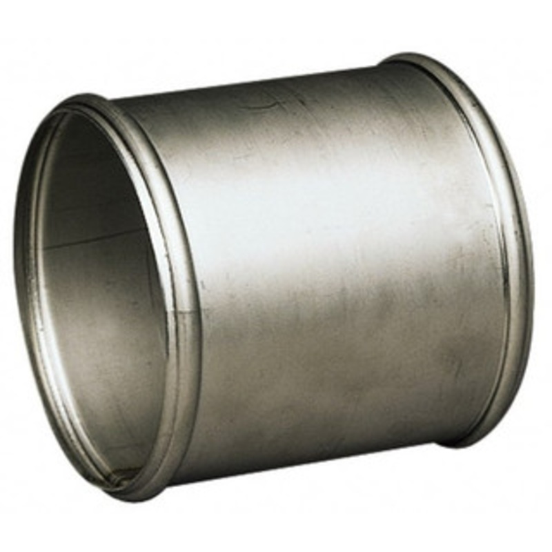 Hi-Tech Duravent 4 ID Stainless Steel Beaded Sleeve Splice Connector 4 Long, 20 Gage 014004000001 - 01576677