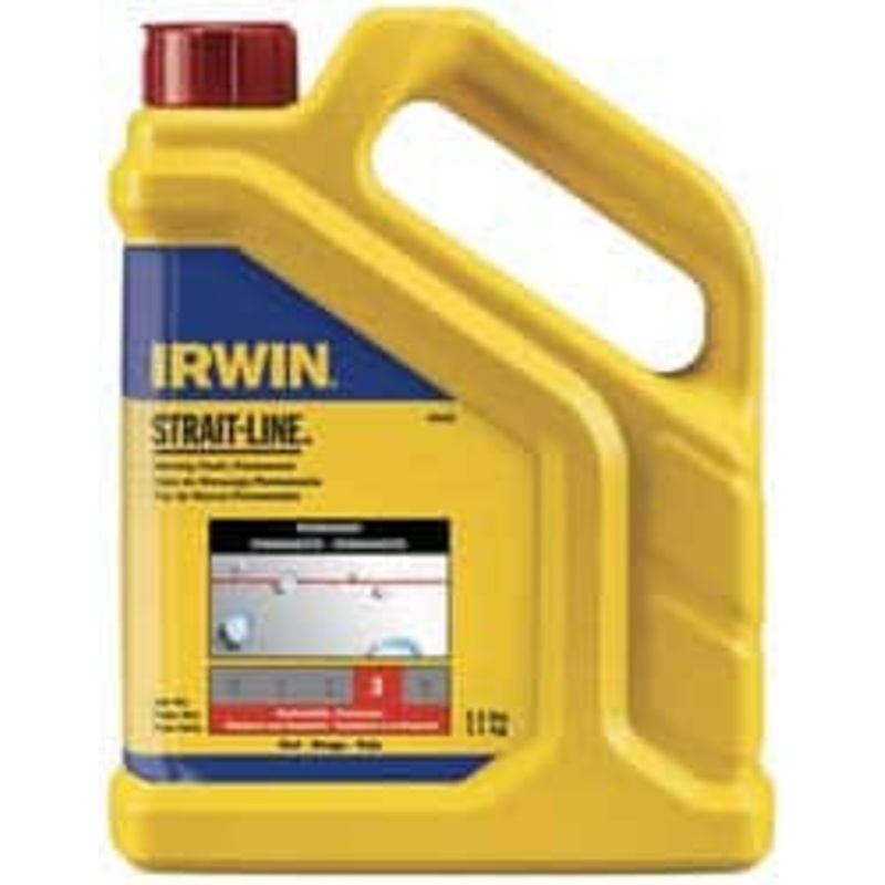 IRWIN 40 oz Red Chalk Refill Red 65202 - 04456471