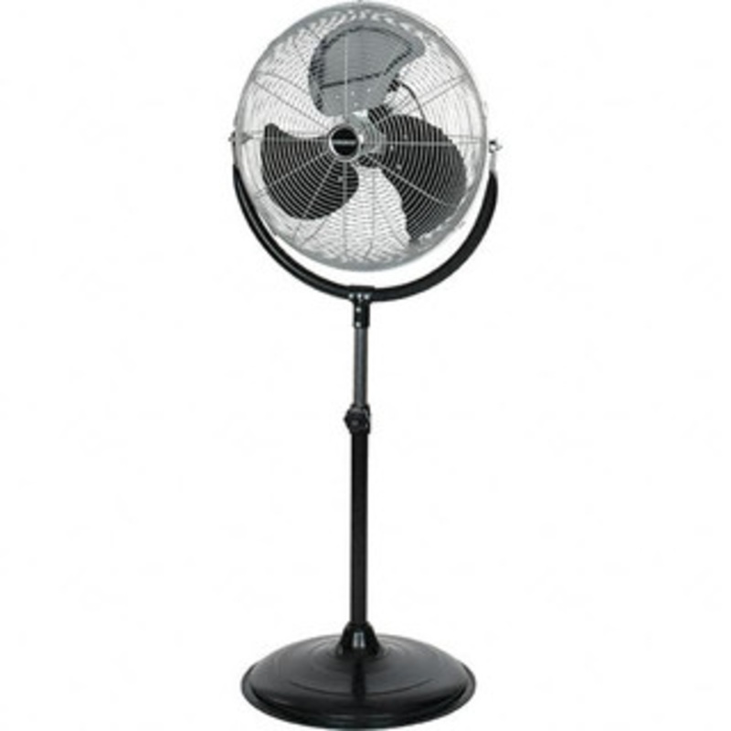 PRO-SOURCE 20 Blade, 1/3 hp, 6,039 Max CFM, Standing Fan 3 Speed PS-HVP-20G - 38838272