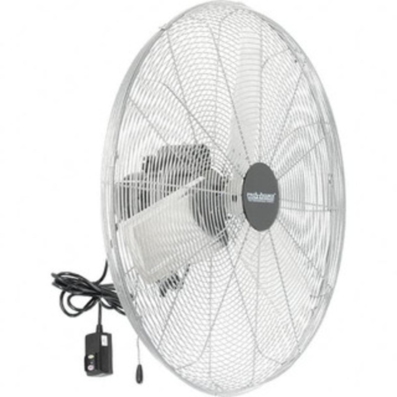 PRO-SOURCE 30 Blade, 1/4 hp, 5,300, 6,200 & 7,800 CFM, Oscillating Industrial Circulation Fan Back-Mounted, 120 VAC Volts, 1.60-1.90 Amps, 3 Speed CED4066-WP - 38780516