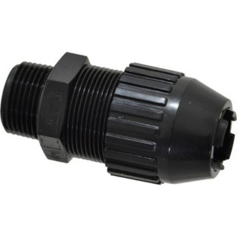 Thomas & Betts 0.56 to 0.69 Liquidtight Straight Strain Relief Cord Grip 3/4 Thread, 3 OAL, Nylon 2674 - 54060546