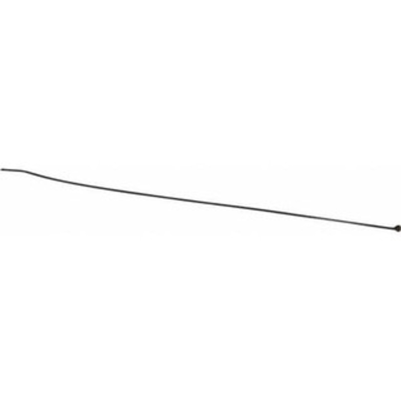 Thomas & Betts 14 Long Black Nylon Standard Cable Tie 18 Lb Tensile Strength, 1.1mm Thick, 101.6mm Max Bundle Diam TY5234MX - 54066014