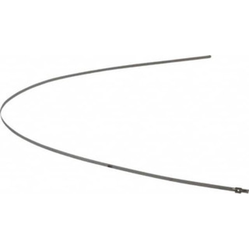 Thomas & Betts 29 Long Natural (Color) Stainless Steel Standard Cable Tie 100 Lb Tensile Strength, 0.38mm Thick, 1-3/4 Max Bundle Diam SS29-180 - 54064845