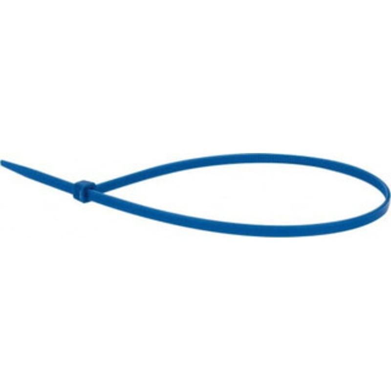 Value Collection 14.6 Long Blue Nylon Standard Cable Tie 50 Lb Tensile Strength, 106mm Max Bundle Diam TSL-370-S-YL-M - 68952621