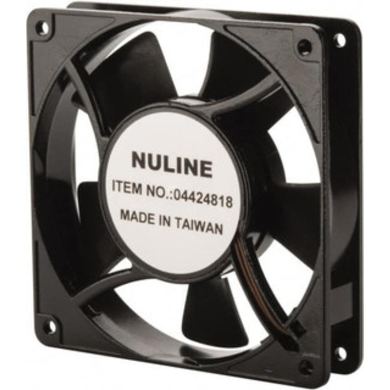 Value Collection 230 Volts, AC, 81 CFM, Square Tube Axial Fan 0.07 Amp Rating, 2,600 to 3,600 RPM, 4.7 High x 4.7 Wide x 1 Deep SO2145-22 - 04424818