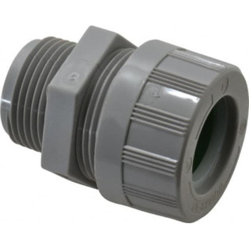 Woodhead - Molex 0.875 to 1 Liquidtight Straight Strain Relief Cord Grip 1 NPT, Nylon 5560 - 70497219