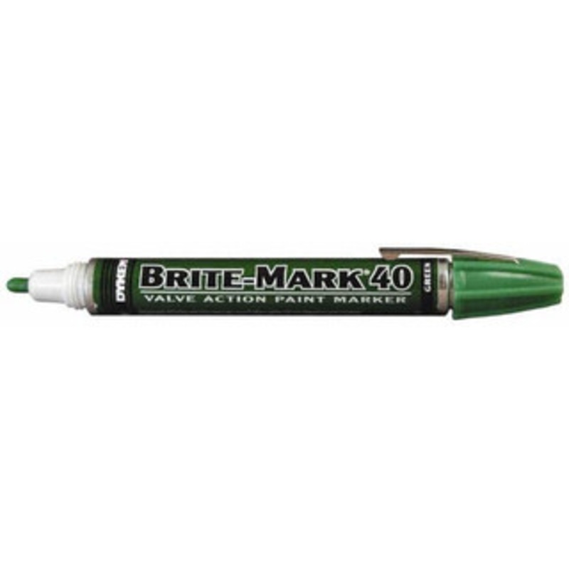 Dykem Green Oil-Based Paint Marker Broad Tip, Oil Based 40004 - 07519309