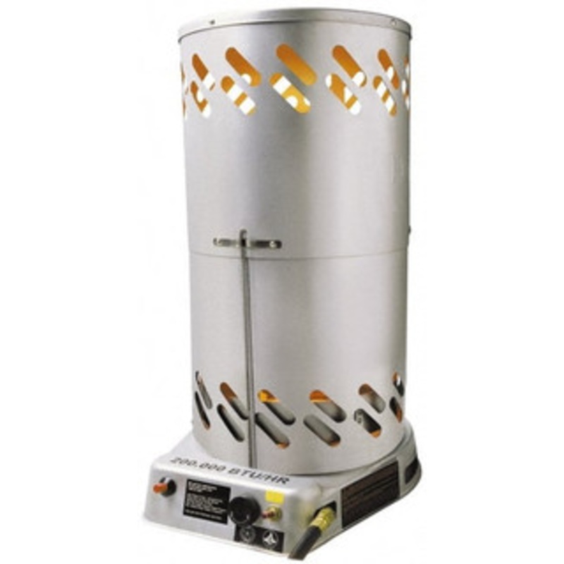 HeatStar 30,000 to 80,000 BTU, Propane Convection Heater 20 Lb Fuel Capacity, 15-1/4 Long x 18-1/4 Wide x 21-3/4 High HS80CV - 93178721