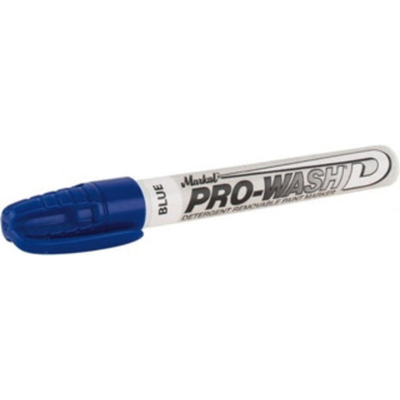 Markal Blue Oil-Based Paint Marker Fine Tip, Alcohol Base Ink 97015 - 51017093