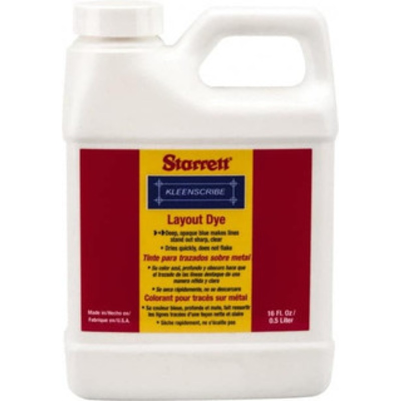 Starrett Blue Layout Fluid 16 Ounce Can 53213 - 00201103