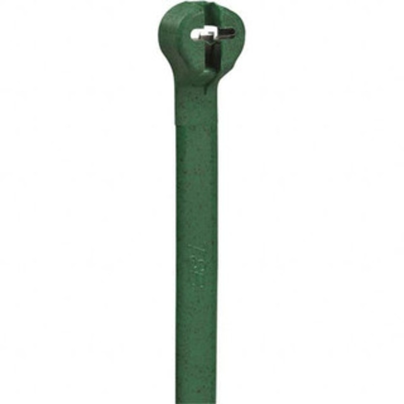 Thomas & Betts Cable Ties, Cable Tie Type: Standard Cable Tie, Material: Nylon, Color: Green, Overall Length (Decimal Inch): 5.5000, Maximum Bundle Diameter (mm): 35, Maximum Bundle Diameter (Decimal Inch): 1.3800 TY24M-5 - 47769708