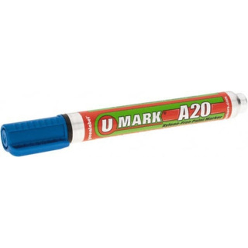 U-Mark Markers & Paintsticks A20 BLUE XYLENE FREE PAINT MARKER 10702 - 00735191