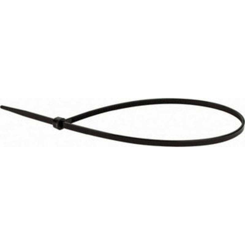 Value Collection 11.4 Long Black Nylon Standard Cable Tie 40 Lb Tensile Strength, 82mm Max Bundle Diam TSL-300-I-YB-M - 68951631