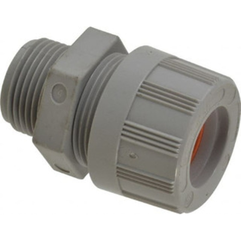 Woodhead - Molex 0.625 to 0.75 Liquidtight Straight Strain Relief Cord Grip 3/4 NPT, Nylon 5542 - 70497128