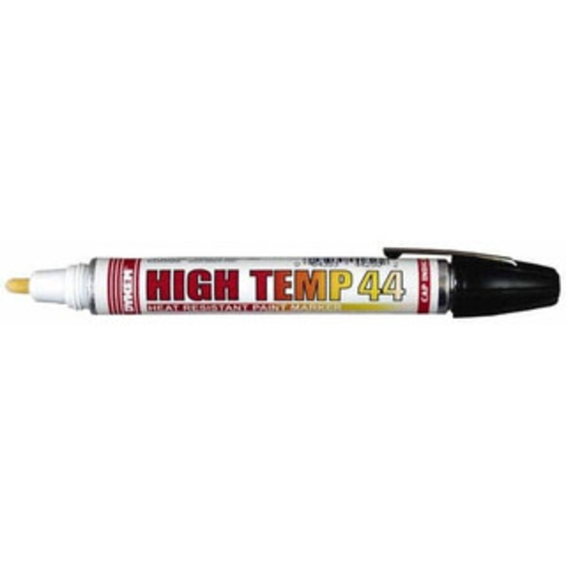 Dykem Black Oil-Based Paint Marker Broad Tip, High Temp Ink 44250 - 04400537