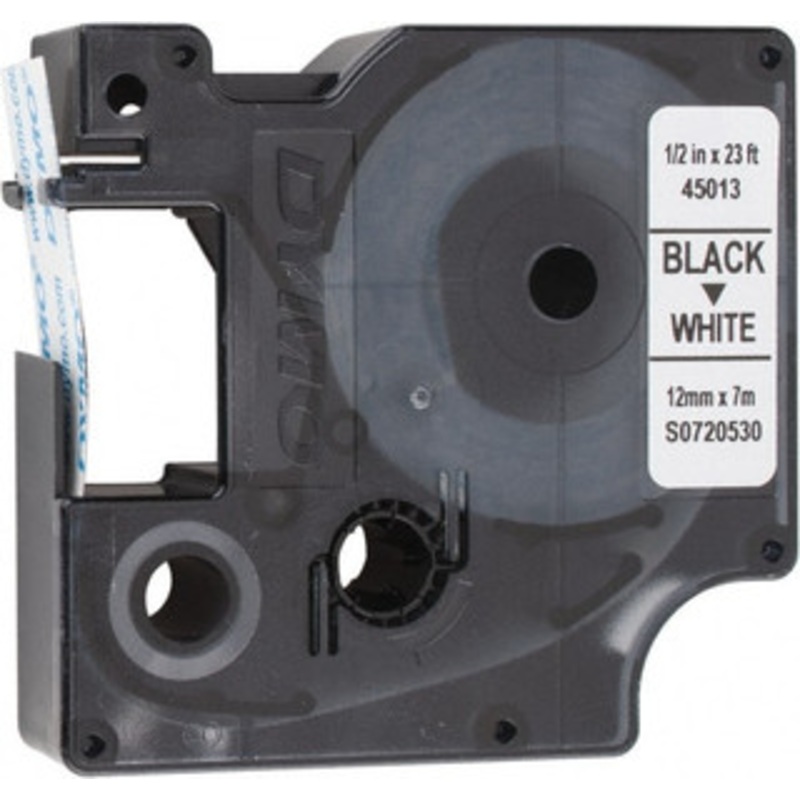 DYMO 23 ft. Black Label Tape 23 ft. Long 45013 - 00127035