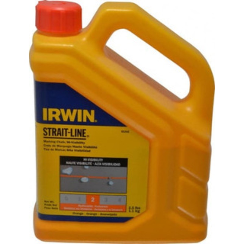 IRWIN 40 oz Fluorescent Orange Chalk Refill Fluorescent Orange 65205 - 04456489