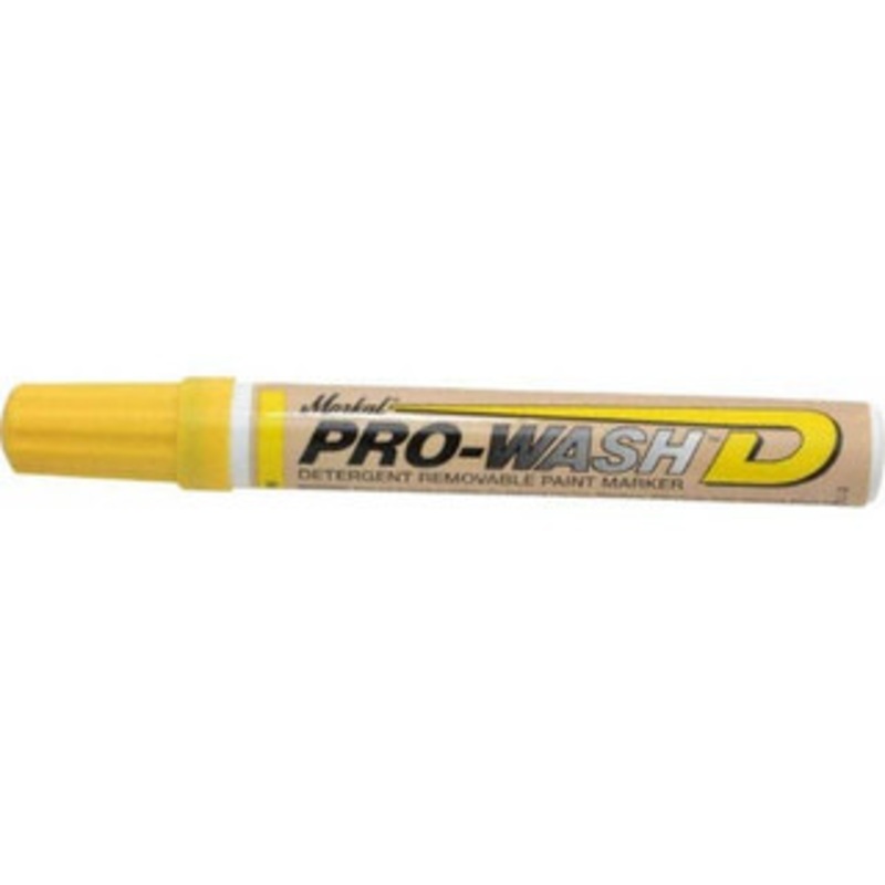Markal Yellow Oil-Based Paint Marker Fine Tip, Alcohol Base Ink 97011 - 51017069