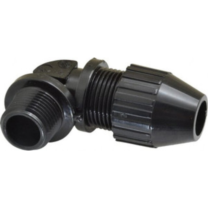 Thomas & Betts 0.4 to 0.56 Liquidtight Elbow Strain Relief Cord Grip 1/2 Thread, Nylon 2682 - 54060595