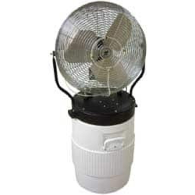 TPI 18 Fan, 5,750 CFM, 1/8 hp Misting Cooler 1 Speed, 1 Phase, 120 Volts, 2.2 Amps PM-18S - 04663407