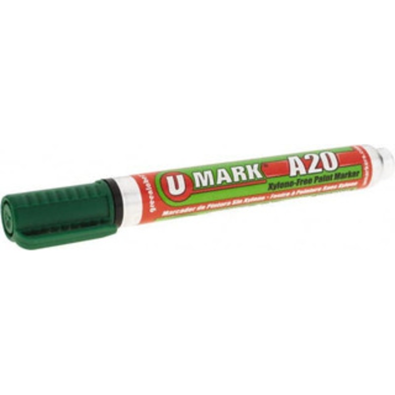 U-Mark Markers & Paintsticks A20 GREEN XYLENE FREE PAINT MARKER 10703 - 51421311