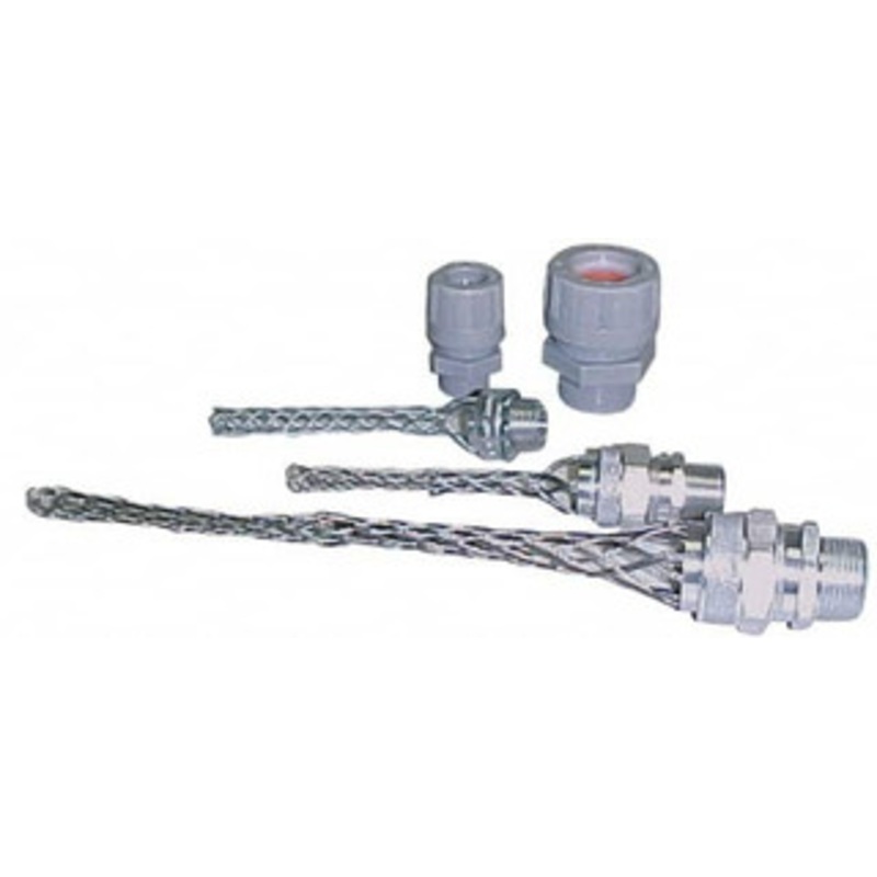 Woodhead - Molex Liquidtight Elbow Strain Relief Cord Grip 1-1/2 NPT, 5-3/4 OAL, Iron & Zinc-Plated Steel 36404 - 70497680