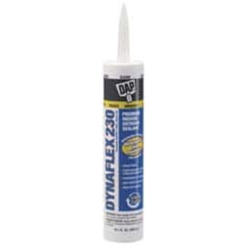 DAP 10.1 oz Cartridge Clear Acrylic & Latex Caulk -30 to 180F Operating Temp, 30 min Tack Free Dry Time 7079818304 - 02572568