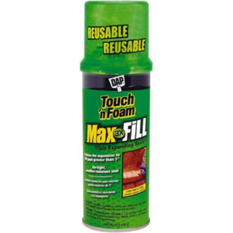 DAP 12 oz Aerosol Amber Polyurethane Foam 10 to 25 min Tack Free Dry Time, 4 hr Full Cure Time 7565000043 - 46023396