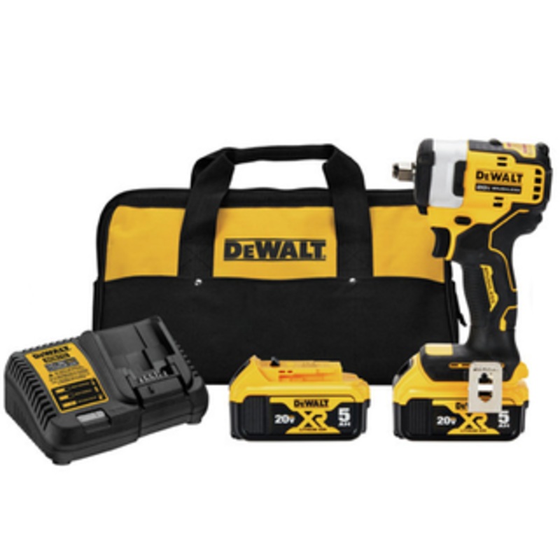 DeWALT 20V 1/2 Compact Impact Wrench Kit - DWDCF911P2