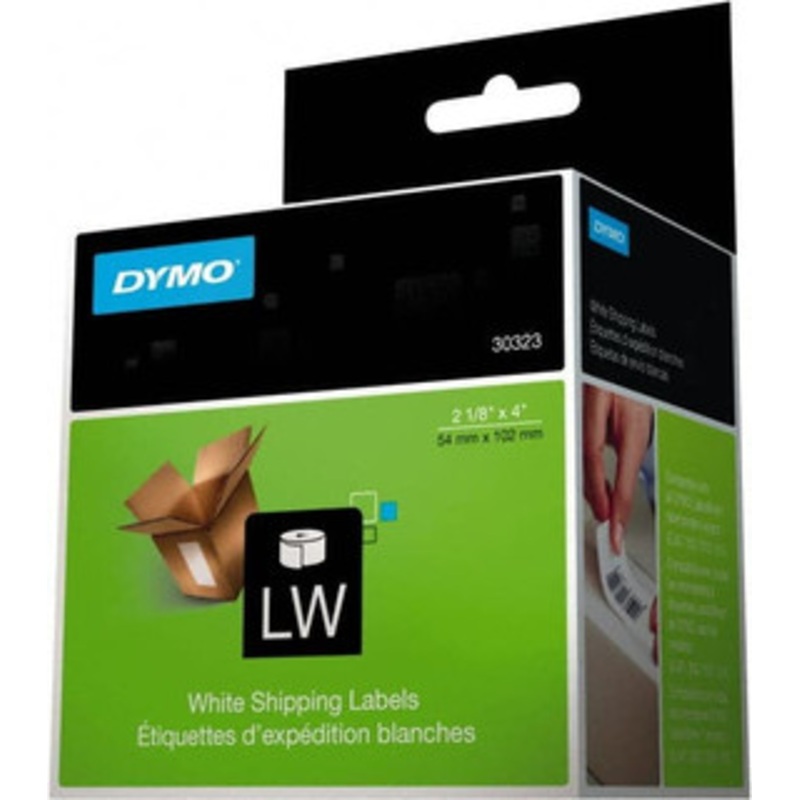 DYMO 2-1/8 x 4 White Label Printer Cartridge For DYMO LabelWriter Printers 30323 - 58409038