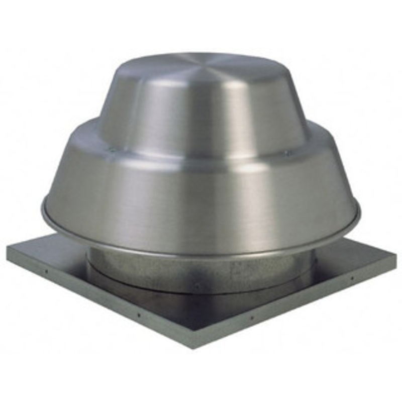 Fantech 10-1/2 Blade, 985 CFM, Direct Drive Centrifugal Roof Exhauster 1/6 hp, Open Dripproof Enclosure, Downdraft Style, Single Phase, 115 Volts 5DDD10AA - 74078684