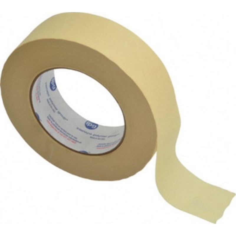 Intertape 1-1/2 Wide x 180 ft. Long x 6 mil Tan Paper Masking Tape Rubber Adhesive, 23 Lb/In Tensile Strength, Series 519 73859 - 53475505